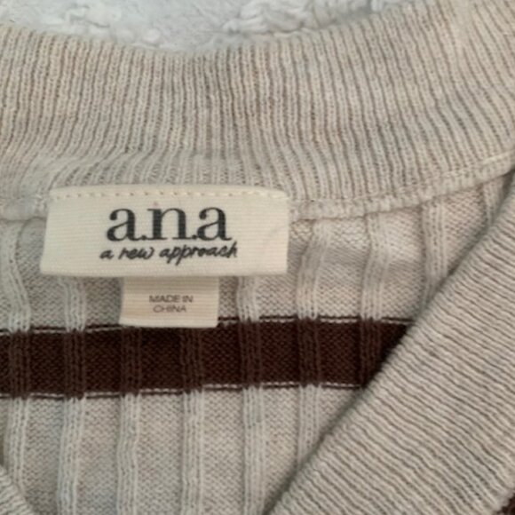 A.N.A 100% Cotton Sweater EUC SIZE M - Picture 2 of 4